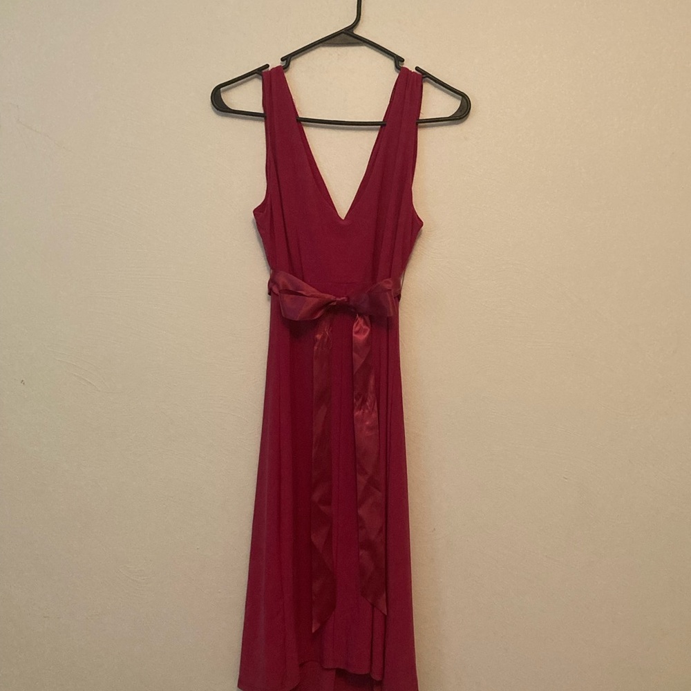 Mid-Length Ribbon Dress - Picture 3 of 5